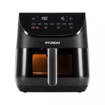 Аэрогриль Hyundai HYF-9090 1700Вт черный/черный