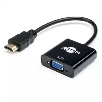 Адаптер ATcom HDMI - VGA 10cm АТ1013
