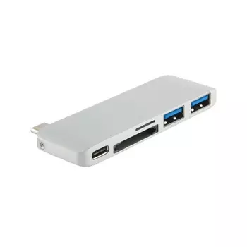 Адаптер Red Line Type-C Multiport Adapter Silver
