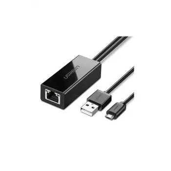 Адаптер UGREEN (30985) Ethernet Adapter For Chromecast And Micro TV Sticks черный