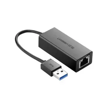 Адаптер UGREEN CR111 (20256) USB 3.0 Gigabit Ethernet Adapter черный