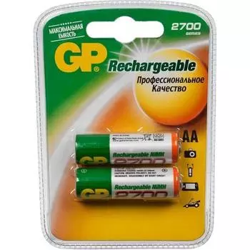 Аккумулятор GP 270AAHC AA NiMH 2700mAh (2шт)