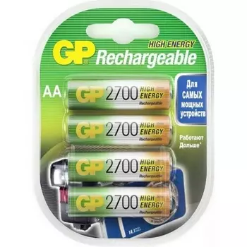 Аккумулятор GP 270AAHC AA NiMH 2700mAh (4шт)