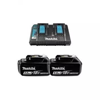 Аккумулятор Makita BL1850B 18В 5Ач Li-Ion (З/У в компл.) (191L75-3)