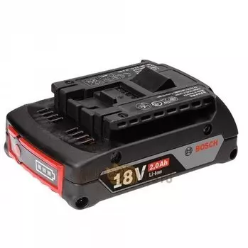 Аккумуляторная баттарея Bosch Li-Ion 18В, 2.0 Ач (1600Z00036)