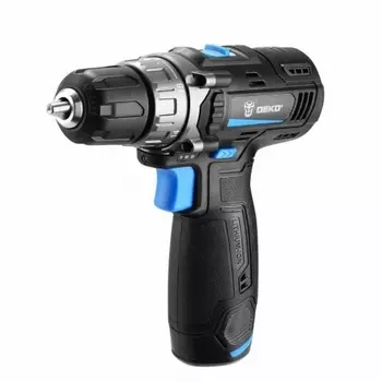 Аккумуляторная дрель-шуруповерт DEKO DKCD12V PRO, 12В, 1x1.5Ач