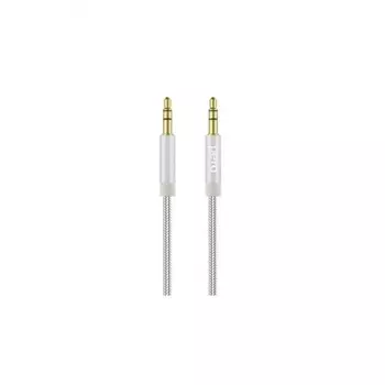 Аудио-кабель PERO MC-01 2x3.5 JACK 3м Silver