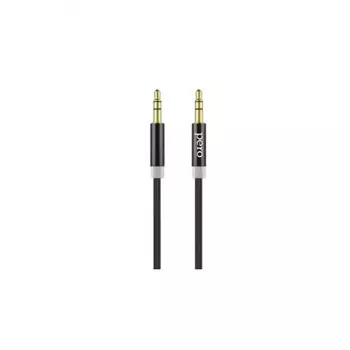 Аудио-кабель PERO MC-01 2x3.5 JACK 2м Black