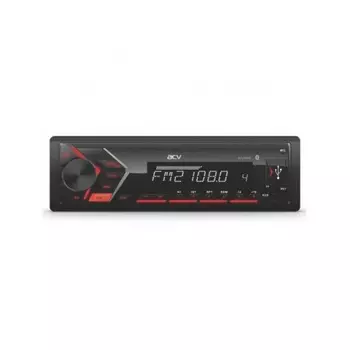 Автомагнитола ACV AVS-814BR 1din/красная/Bluetooth/USB/AUX/SD/FM/4*50