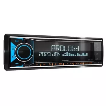 Автомагнитола Prology CMD-340 1DIN 4x55Вт v4.2 ПДУ RDS (PRCMD340)