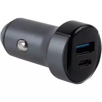 Автомобильное зарядное устройство Red line Tech 3A PD+QC универсальное серый (УТ000018617)