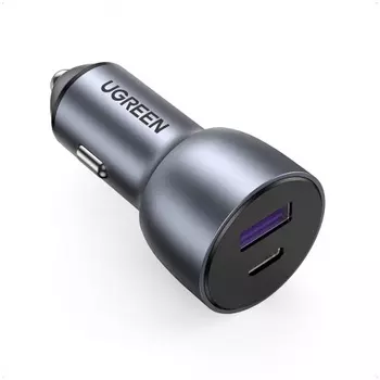 Автомобильное зарядное устройство UGREEN CD213 (60980) 42.5W Fast Car Charger серый