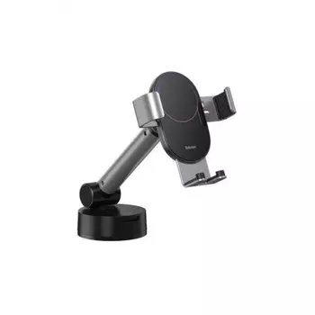 Автомобильный держатель Baseus Simplism SUYL-JY01, на присоске, черный (20966)