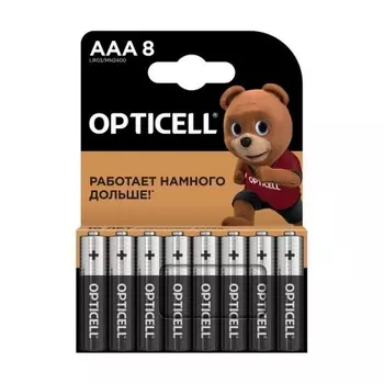 Батарейка Opticell BASIC AAA 8 PCS (5051009)