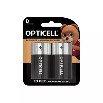 Батарейка Opticell BASIC D 2 PCS (5051005)