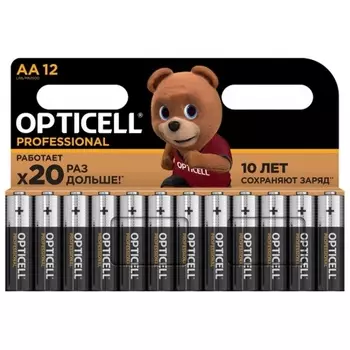 Батарейка Opticell PROFESSIONAL AA 12 PCS (5052005)