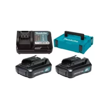 Батарея аккумуляторная Makita BL1016x2 CXT 12В 1.5Ач Li-Ion (З/У в компл.) (197643-8)