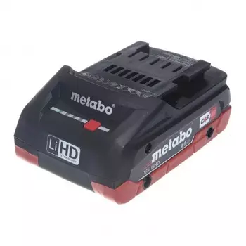 Батарея аккумуляторная Metabo LiHD 18В 4Ач Li-Ion (625367000)
