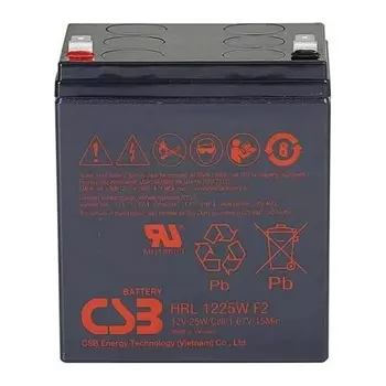 Батарея для ИБП CSB HRL1225W F2 FR 12В 5Ач