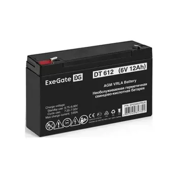 Батарея для ИБП Exegate EP234537 6В 12Ач