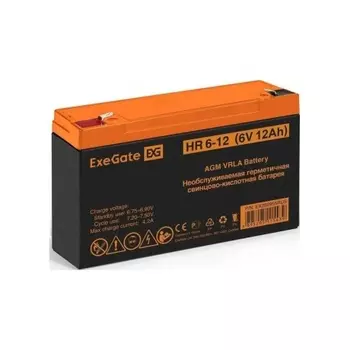 Батарея для ИБП Exegate EX282955 6В 12Ач