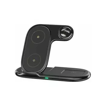Беспроводная зарядная станция 3 в 1 Wekome WP-U167 Black