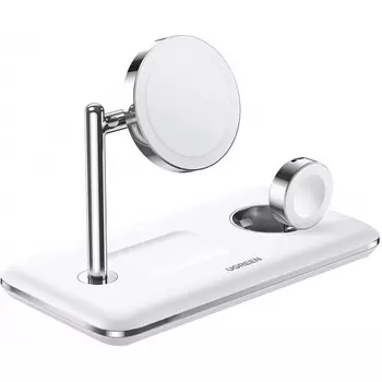 Беспроводное зарядное устройство 3-в-1 UGREEN CD278 (90326) 3-in-1 White