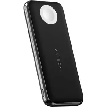 Беспроводное зарядное устройство Satechi Quatro Wireless Power Bank серый ST-UC10WPBM