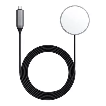 Беспроводное зарядное устройство Satechi USB-C Magnetic Charging Cable серый космос