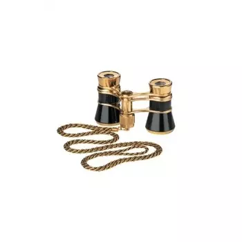 Бинокль театральный Kromatech БТ 3x25, с цепочкой (черный)