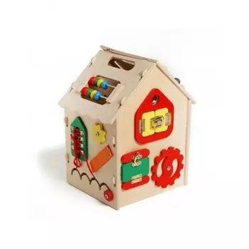 Бизиборд Десятое Королевство "Музыкальный домик"