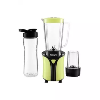 Блендер Kitfort «3 в 1» КТ-3034-2, стационарный, салатовый