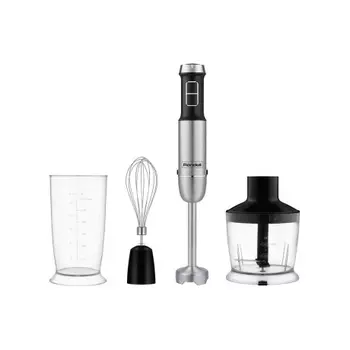 Блендер погружной Rondell RDE-1306 1200Вт черный/серебристый