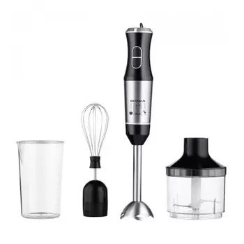 Блендер погружной Supra HBS-798 800Вт черный/серебристый