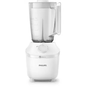 Блендер стационарный PHILIPS HR2041/00 white, мощность 450 Вт, кувшин 1,9л