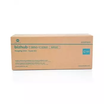 Блок фотобарабана Konica-Minolta bizhub C3350/C3850 (IUP-22C/A3GP0HD) синий