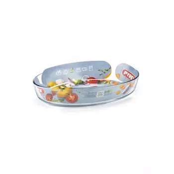 Блюдо для запекания и выпечки SMART COOKING 35х24см овальное PYREX 346B000/5046