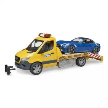 Bruder 02675 Автотранспортер Mercedes-Benz Sprinter со светозвук. модулем