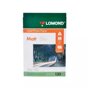 Бумага Lomond 0102004 A4/130г/м2/100л./белый матовое/матовое для струйной печати