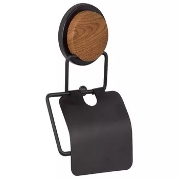 Бумагодержатель Fixsen с крышкой MAGIC WOOD (FX-46010)