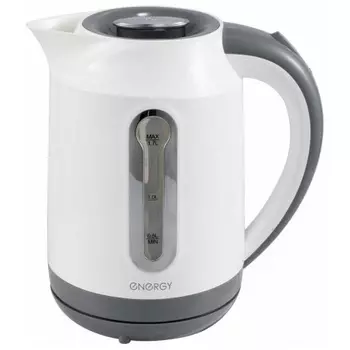 Чайник электрический Energy E-210 (1,7 л, диск) белый