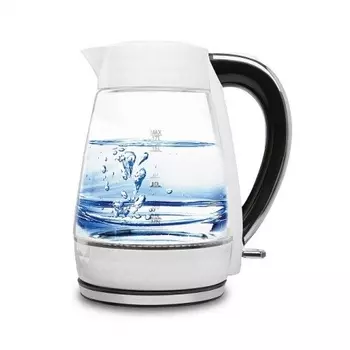 Чайник электрический Polaris PWK 1704CGL белый/черный