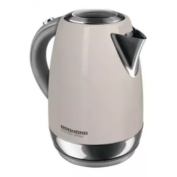 Чайник электрический Redmond RK-M179 1.7л. 2100Вт бежевый (корпус: нержавеющая сталь)