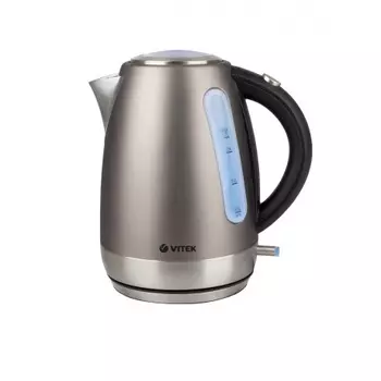 Чайник электрический Vitek VT-7025 1.7л. 2100Вт бронзовый (металл/пластик)