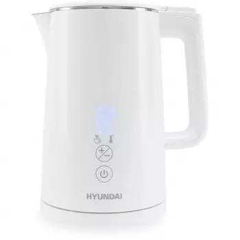Чайник электрический Hyundai HYK-S5508 1.5л. 2200Вт белый (металл/пластик)