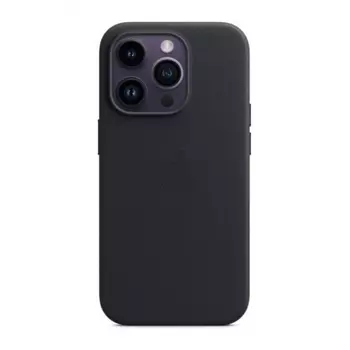 Чехол Apple iPhone 14 Pro Leather Case with MagSafe, midnight (MPPG3)