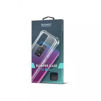 Чехол BoraSCO Bumper Case для Apple iPhone 15 Plus прозрачный