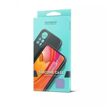 Чехол BoraSCO Silicone Case матовый для Tecno Spark 20/ 20C/ Go 2024/ POP 8 лавандовый
