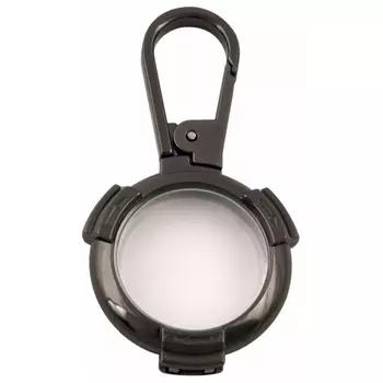 Чехол-брелок Red Line для Airtag металический с карабином, черный УТ000025985