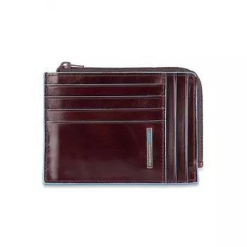 Чехол для кредитных карт Piquadro Blue Square PU1243B2R/MO коричневый натур.кожа